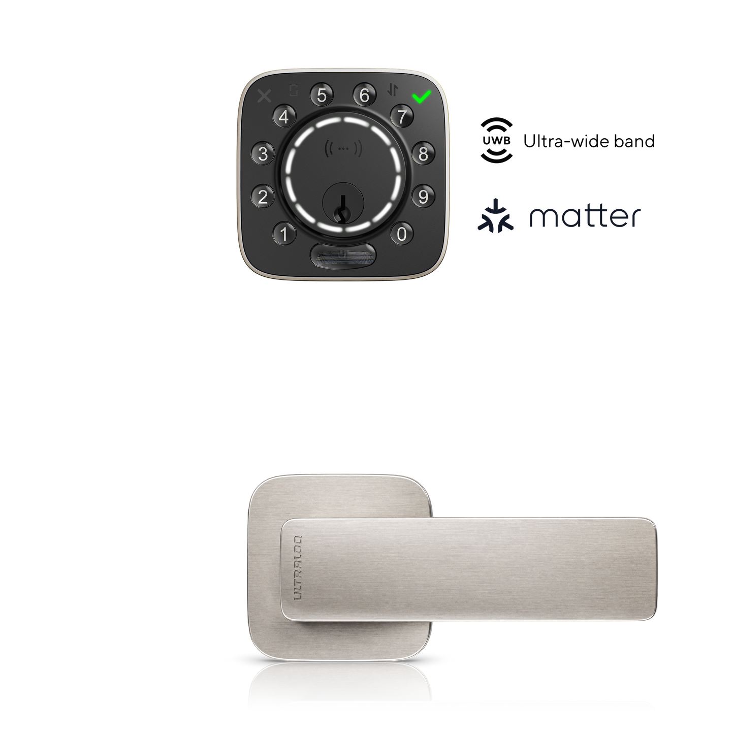 ULTRALOQ Mission + Handle Push Pull Bundle