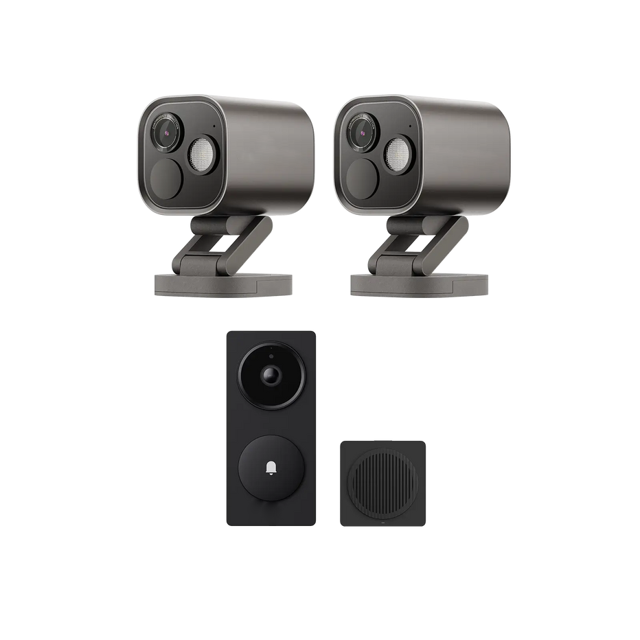 Doorbell Camera Hub G410 + Camera Hub G5 Pro (2 Pack