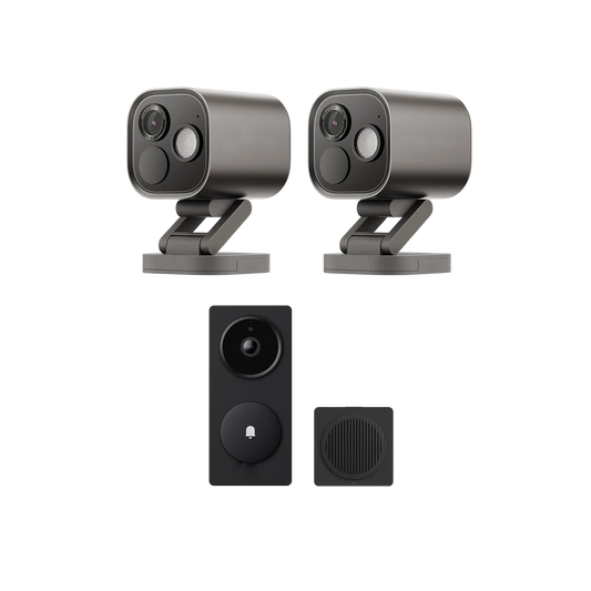 Doorbell Camera Hub G410 + Camera Hub G5 Pro (2 Pack