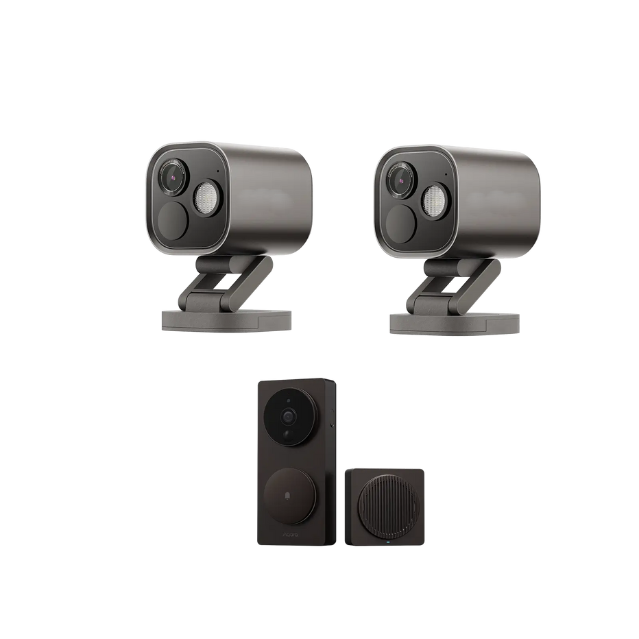 Camera Hub G5 Pro (2 Pack) + Video Doorbell G4