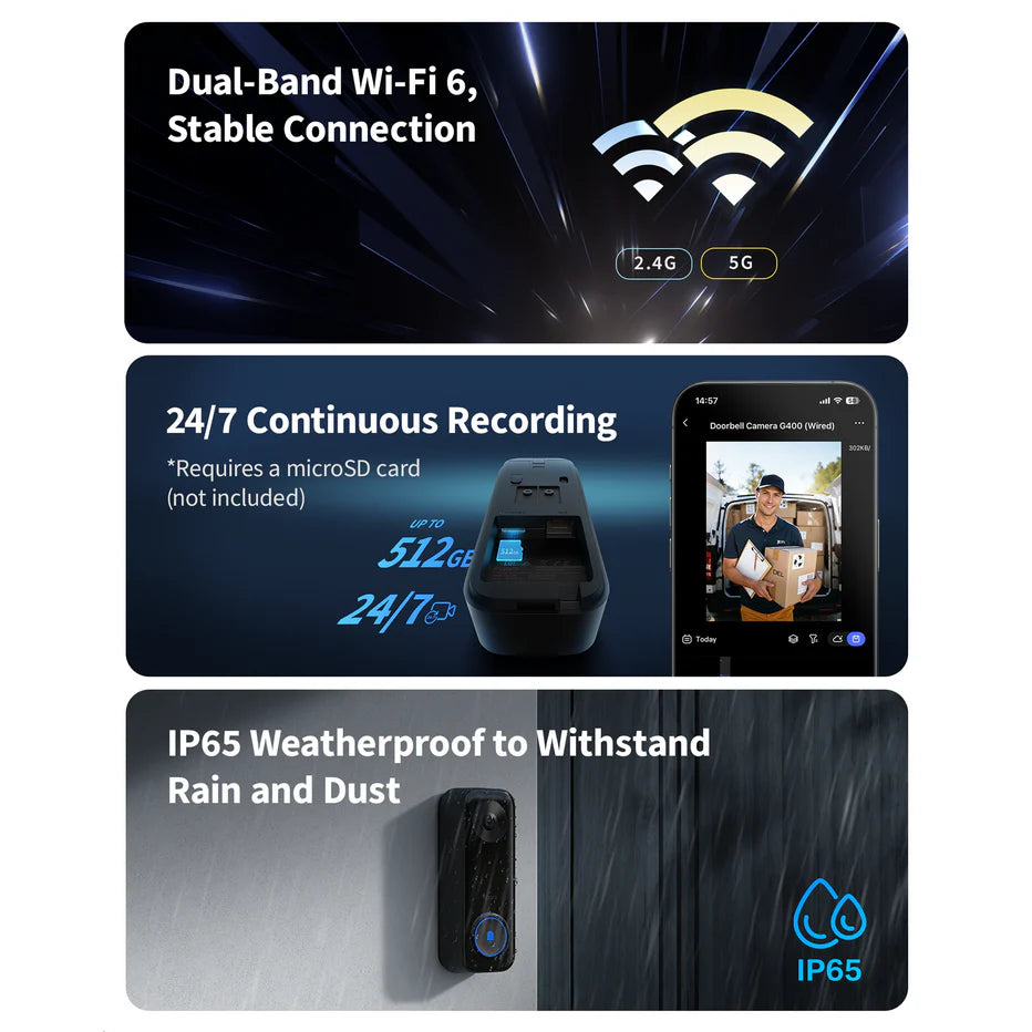 Doorbell Camera G400 (Wired)
