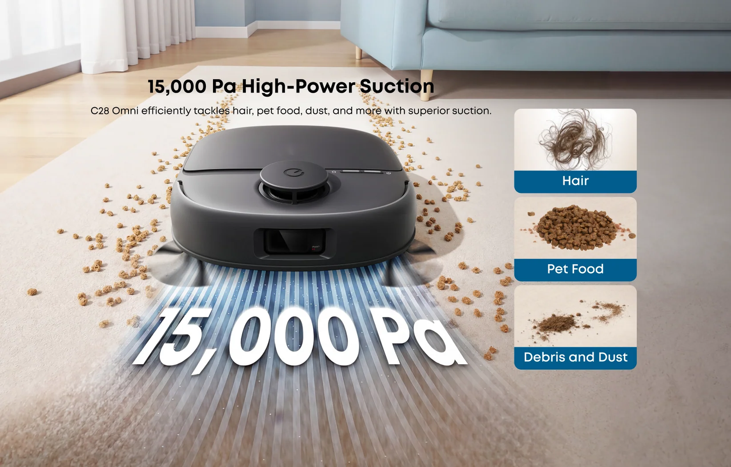 eufy Robot Vacuum Omni C28