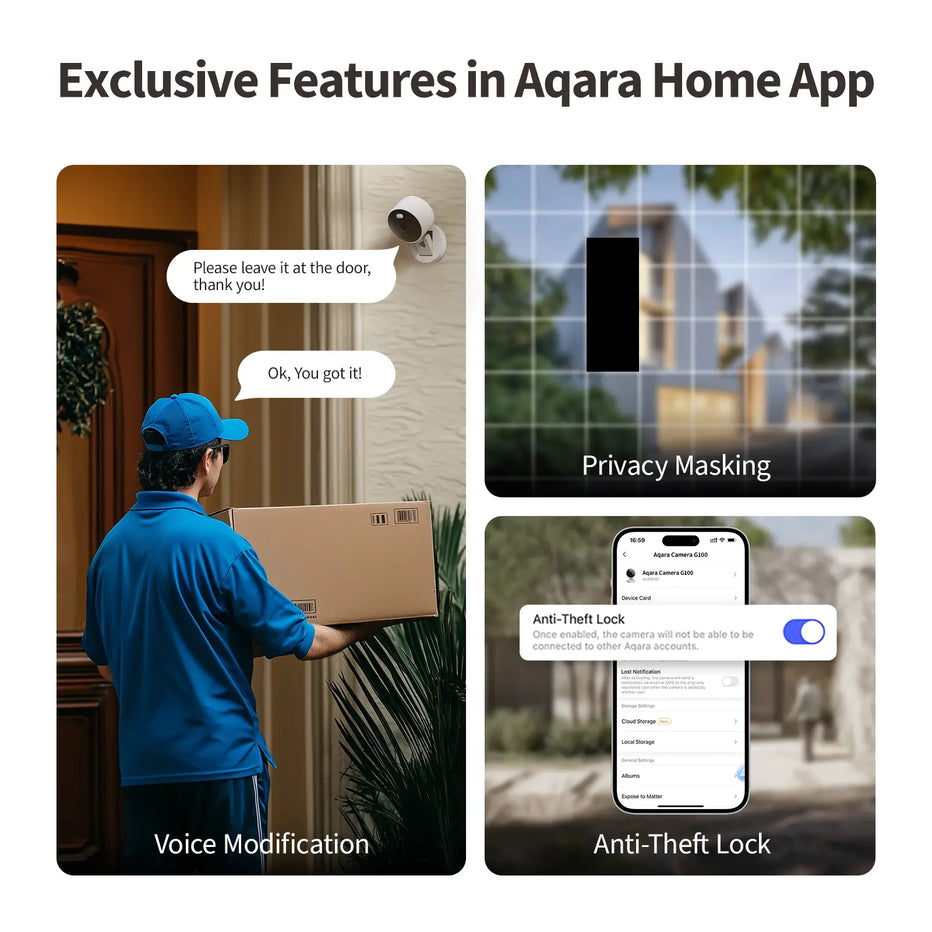 Doorbell Camera Hub G410 + Camera G100 (3 Pack)