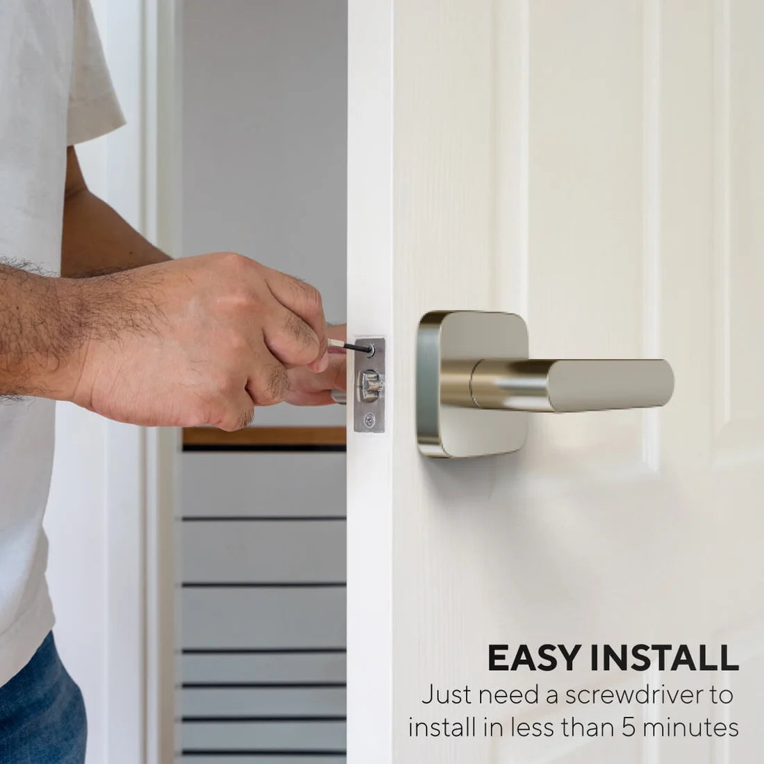 Zinc Alloy Passage Lever Handle