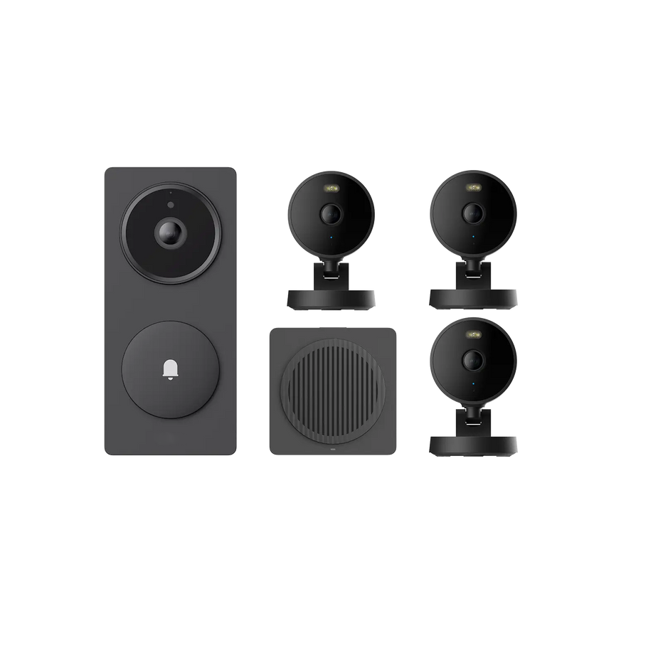 Doorbell Camera Hub G410 + Camera G100 (3 Pack)