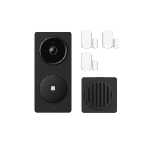 Doorbell Camera Hub G410 + Door and Window Sensor (3 Pack)